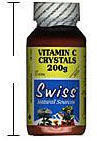 Vitamin C Crystals - Unsweetened - Yeast Free