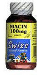Niacin (B3) - 100 mg - Yeast-Free