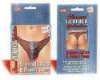Studded Leather & Fishnet Thong