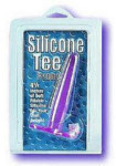 Silicone Tee Anal Probe - Purple