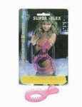 Super-Flex Cock Ring II - Clit Bumper Love Ring - Jelly