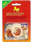 Beaded Cock Ring with Brush