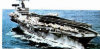 Nimitz Nuclear Aircraft Carrier - Plastic Kit - 1:720 Scale