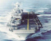 USS Nassau Assault Ship - Plastic Kit - 1:720 Scale