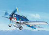 F6F-3 Hellcat Carrier-Borne U.S. WWII Airplane - Plastic Kit - 1:72 Scale