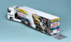 Honda Azzurro Truck/Trailer And Motorcycle - Plastic Kit - 1:24 Scale