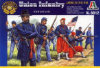 - Health - American Civil War Union Infantry and Zuaves - Plastic Kit - 1:72 Scale