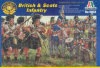British and Scots Infantry from the Napoleonic Wars - Plastic Kit - 1:72 Scale