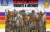 British Knights and Soldiers from the 100 Years War - Plastic Kit - 1:32 Scale
