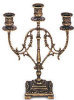 Antique Finish Candelabra - 3 Flame by Harrogate House