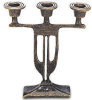 - ZooScape - Antique Finish Candelabra - 3 Flame