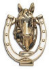 Antique Finish Door Knocker - Horse by Harrogate House