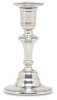 Pewter Finish Candleholder by Harrogate House