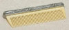 - ZooScape - Pewter Finish Comb - White Teeth