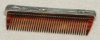 - ZooScape - Pewter Finish Comb - Brown Teeth