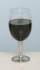 - ZooScape - Pewter Finish Red Wine Glass - Large