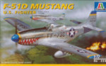P-51D Mustang - U.S. Fighter Aircraft - Plastic Kit - 1:72 Scale