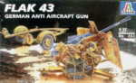 Flak 43 - German Anti-Aircraft Gun - Plastic Kit - 1:35 Scale