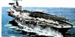 Nimitz Nuclear Aircraft Carrier - Plastic Kit - 1:720 Scale
