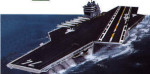 USS John C. Stennis - Nuclear Aircraft Carrier - Plastic Kit - 1:720 Scale
