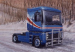 Renault Super Magnum - European Truck - Plastic Kit - 1:24 Scale