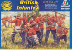 British Infantry from the Zulu War 1879 - Plastic Kit - 1:72 Scale