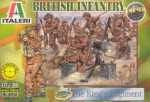 British Infantry - The King's Regiment from the WWII - Plastic Kit - 1:72 Scale