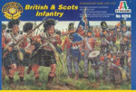 British and Scots Infantry from the Napoleonic Wars - Plastic Kit - 1:72 Scale