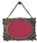 Polished Finish Frame - Vertical Hanging