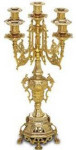 Antique Finish Candelabra - 5 Flame