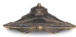 Antique Finish Inkwell