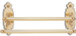 Polished Finish Double Towel Bar