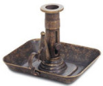 Polished Finish Candleholder with Snuffer