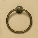 Antique Finish Towel Ring