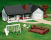 Farm Country Single Story House Playset - 1:64 Scale