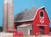 Farm Country Red Barn Playset - 1:64 Scale
