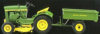 John Deere - Precision Lawn Tractor - 1:16 Scale