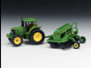 John Deere - 6220 Tractor with 1590 Grain Drill - 1:64 Scale