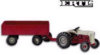 Ford 860 with Barge Wagon - 1:64 Scale
