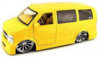 2002 Chevy Astro Van Yellow - 1:18 Scale