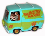 Scooby-Doo Mystery Machine With Figures - Snap Together Kit