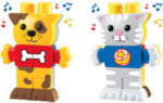 Maxi - 2 in 1 Sound Stackers - Cat / Dog