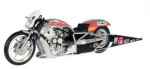 Harley Davidson NHRA Drag Bike 504 - 1:9 Scale