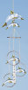 Chime Double Dolphins - 1 Tube, 3 Rings