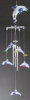 Chime Dolphin - 3 Tubes, 4 Cross Dolphins