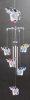 Chime Elephants - 3 Tubes, 4 Cross Elephants