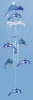 Chime Double Dolphins - 3 Tubes, 4 Cross Double Dolphins