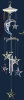 /trait100787/critiquet120381Girl's Birthday - Toys products - Chime with LED Star/Moon - 3 Tubes
