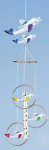 Chime Double Dolphins - 1 Tube, 3 Rings