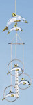 Chime Double Dolphins - 1 Tube, 3 Rings